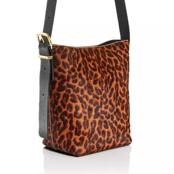 Essentials Leopard Print Calf Hair Tote - Picture 2 of 5